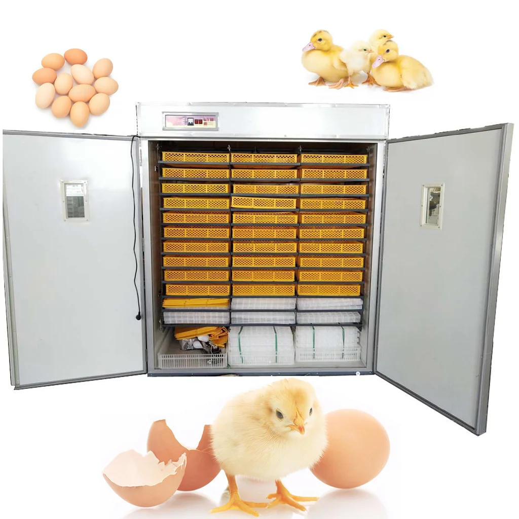 

Industrial Fully Automatic 6336 Chicken Egg Incubator Incubadora Egg Hatching Machine HJ-IH6336
