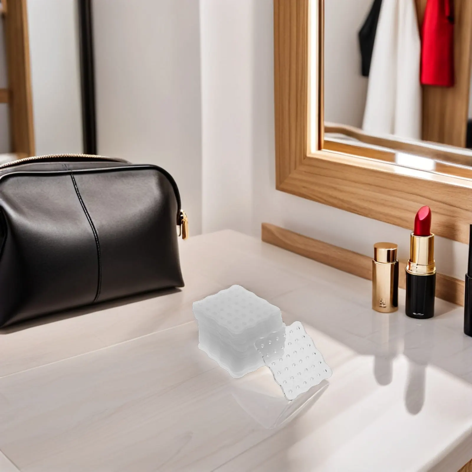 

20Pcs Acrylic Earring Holder Cards Portable Clear Jewelry Display Organizer Travel Multi Pair Stand Up Earrings Storage Display