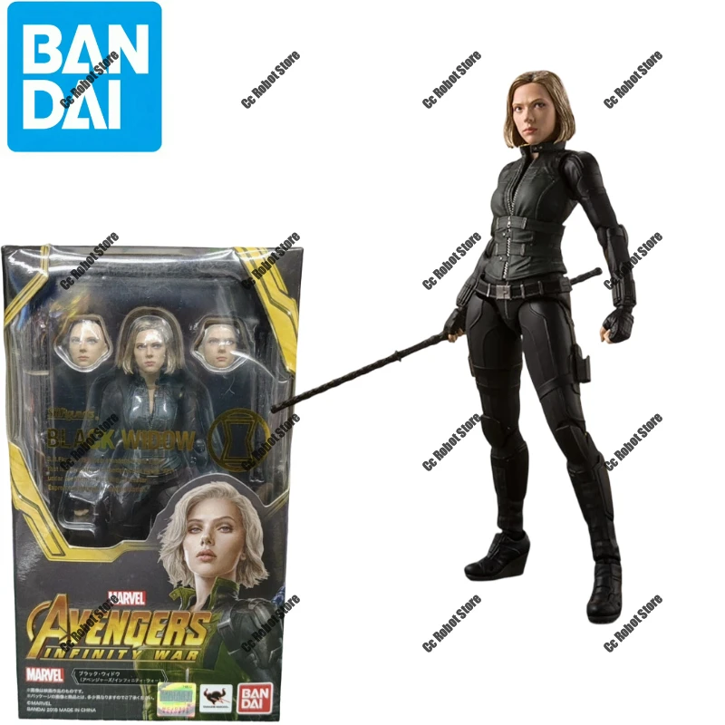 Bandai Originele S. H. Figuarts Beweegbare Eindproduct Serie Avengers 3 Anime Action Figure Model Speelgoed Model Cadeaus voor Jongens