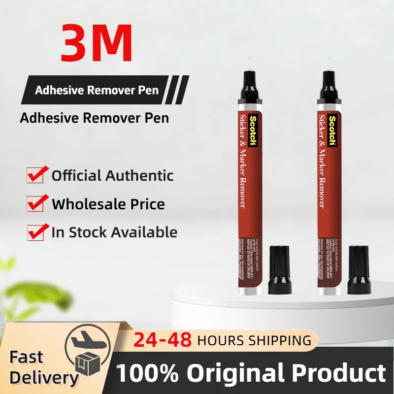 

Original 3M Scotch Adhesive Remover Pen 8.2g Multi Purpose Safe Sticker Marker Remover 8.2g