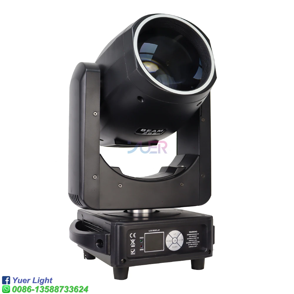 Imagem -04 - Led Moving Head Spotlight 14r Beam Light dj Disco Bar Party Club Concerto de Natal Wedding Stage Effect Iluminação 295w Dmx512