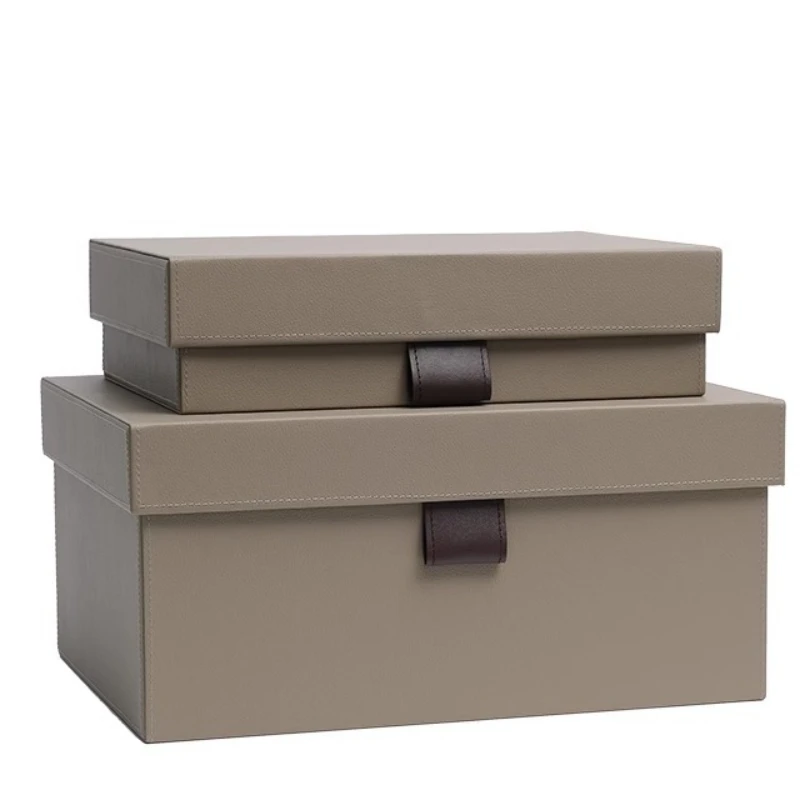 

Modern Simple Storage Boxes Luxury Bedroom Storage Bins Nordic Cloakroom Cloak Box Multifunctional Home Organize Accessories