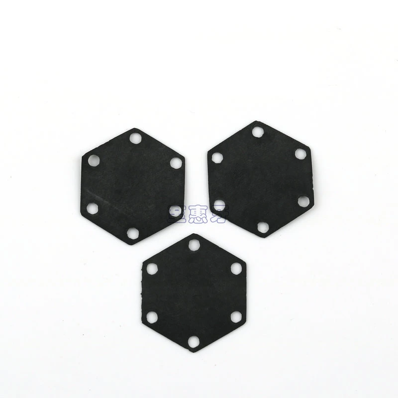 10Pcs Dental Valve Membrane Hexagonal Diaphragm Oral Chair Accessories Water Control High-quality