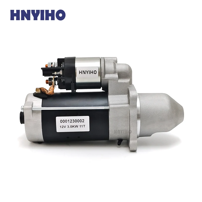 Motor de arranque 12V 3.0KW 11T AL81154 RE501157 RE503226 RE504807 0001230002 1986S10057 para tractores JOHN DEERE 6520 6205 6610