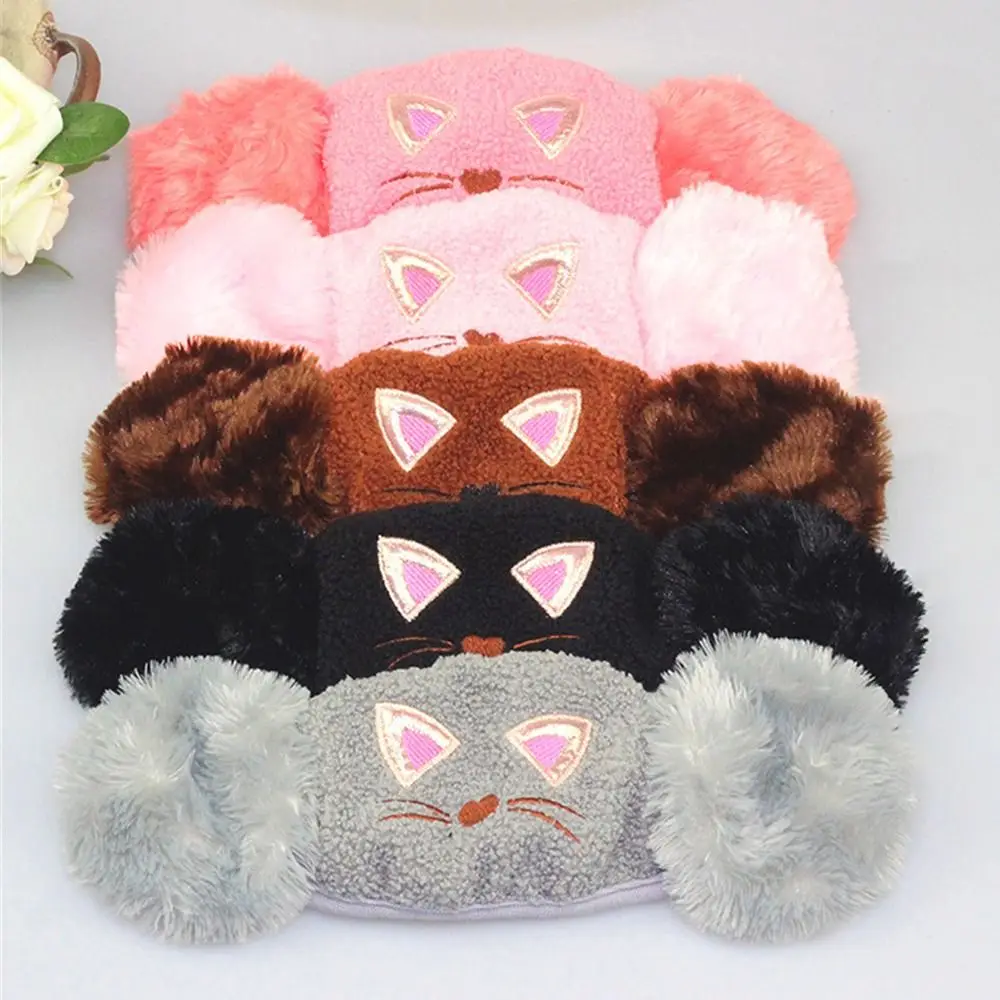 Fashion Winter Warm 2 in 1 Mask Earmuffs Cold-proof Windproof Ear Warmer Dustproof Breathable Earlap Women Girls