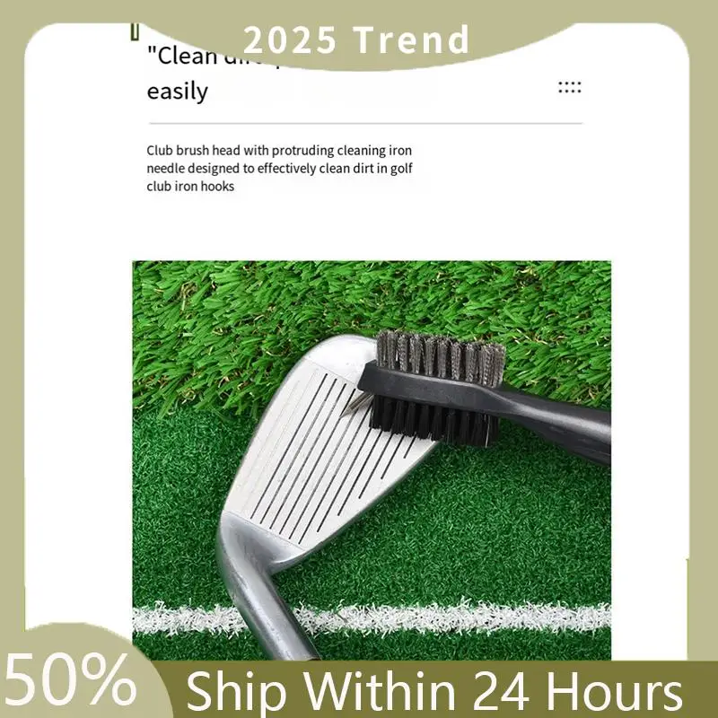 

A35F New Golf Club Cleaning Brush, Ball Double-Sided Cleaning Tool, Nylon Steel Brush, Cleaning Tool Accessories