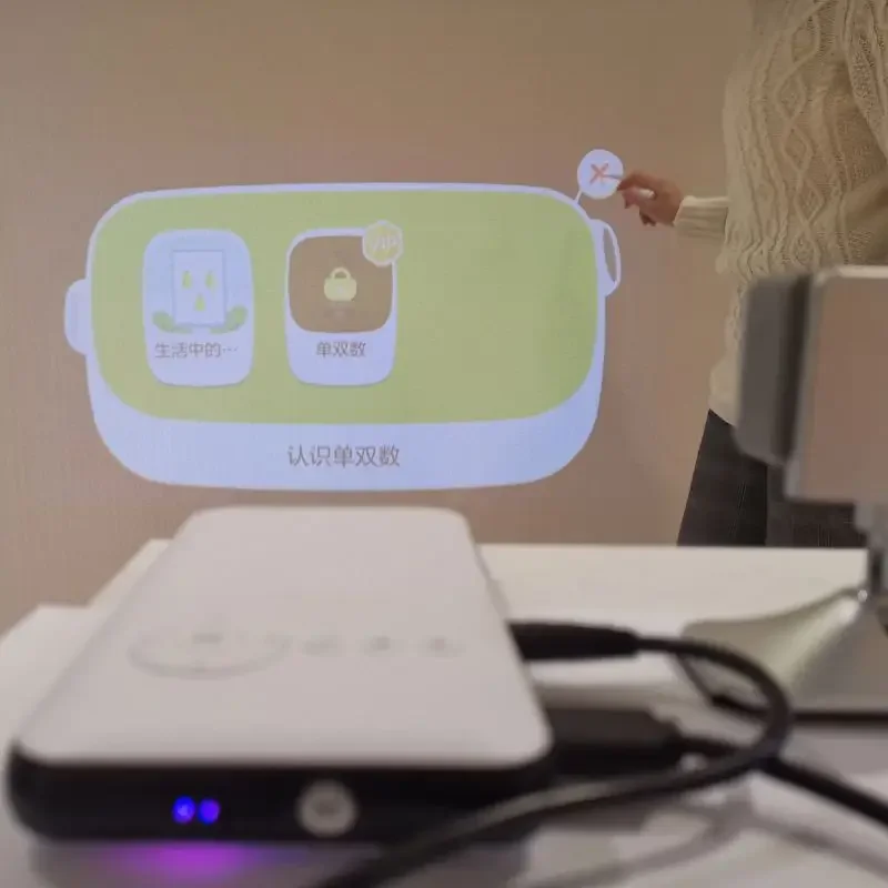 Smart Pen Touch Projetor, Projetor 4K para sala de aula