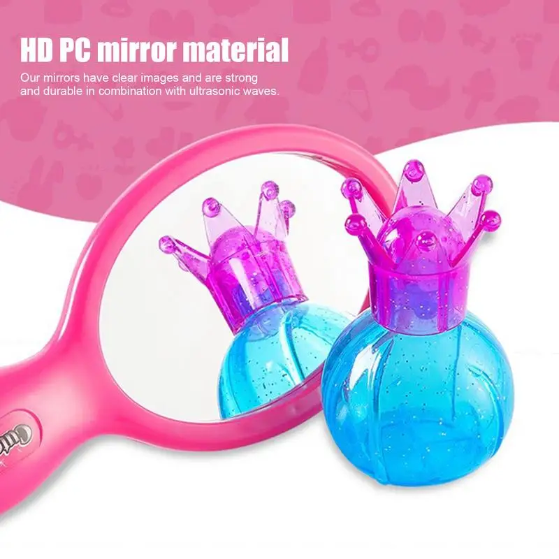 Kids Makeup Set For Girls Pretend Play Hairdressing Hair dryer Simulation Styling Tools Blow Dryer Beauty Fashion Toys Gifts