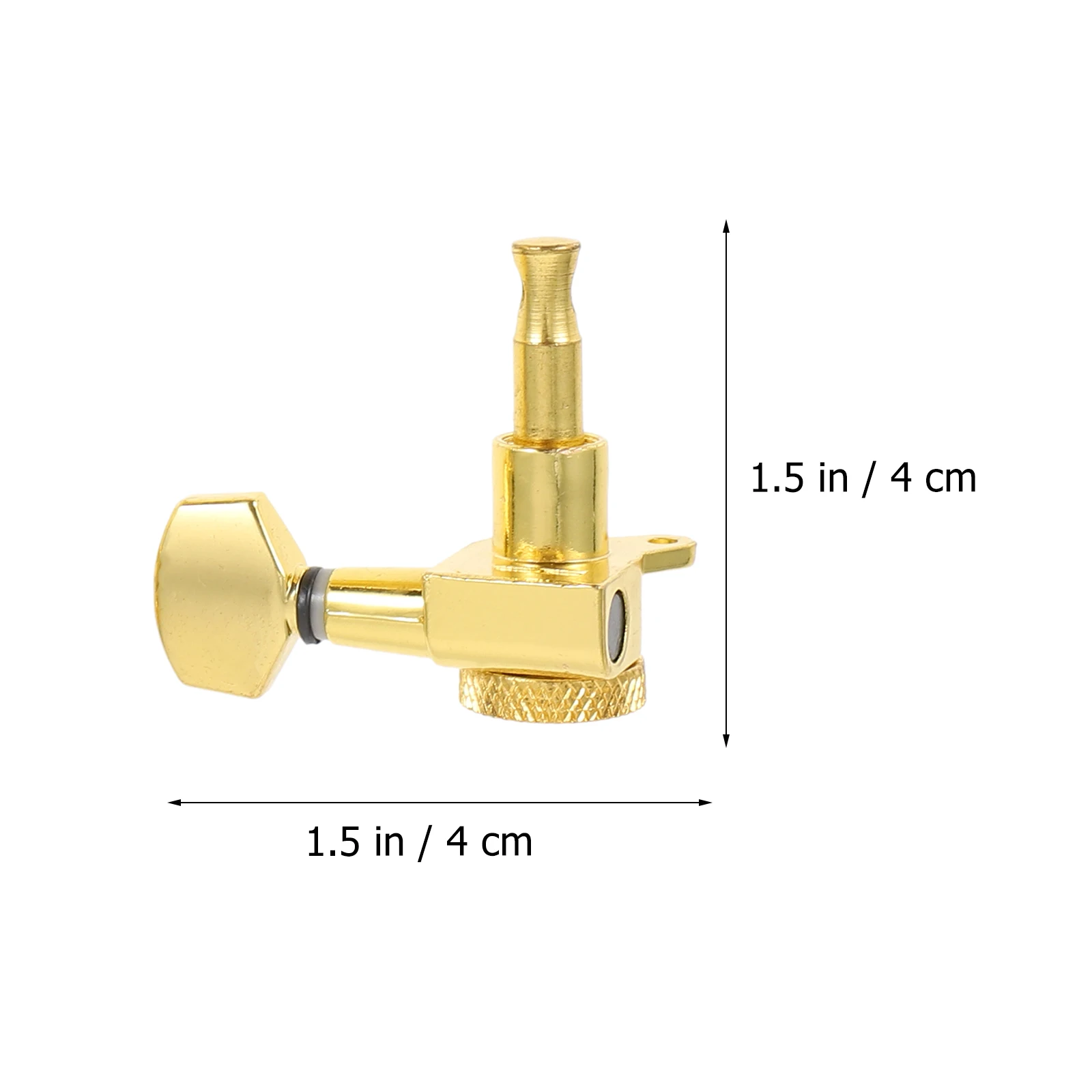 

1set Alloy Guitar Tuners Pegs Stringed Instrument Machine Heads Knobs Durable Easy Install Adjustable Stable Sound Accessories