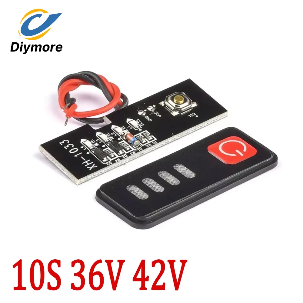 10S 36V 42V Battery Capacity Indicator Module With Power Display And Battery Shell Battery Level Indicator Tester LED Display