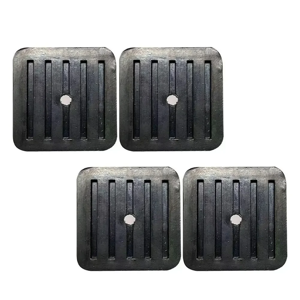 4 Piece Rubber Mounting Pads for Air Conditioner Outdoor Units to Reduce Vibration Transmission and Operational Noise Emission