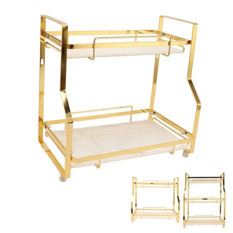 

Полка для ванной комнаты, настенные угловые полки для хранения, держатель для шампуня, косметическая стойка из белого золота, железный органайзер для аксессуаров для ванной комнаты