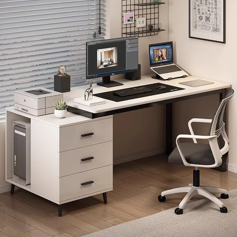 Multifunctional Study Computer Desk Organizer Office Drawer Seating Desk Auxiliary Tables Escritorios Gamer Furniture Home