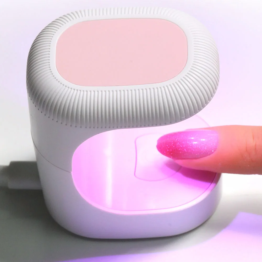 CNHIDS-Mini Único dedo lâmpada UV unhas, fototerapia máquina, secador de unhas, ferramentas de manicure, Nails Art, UV Gel secagem polonês, lâmpada USB, 6W