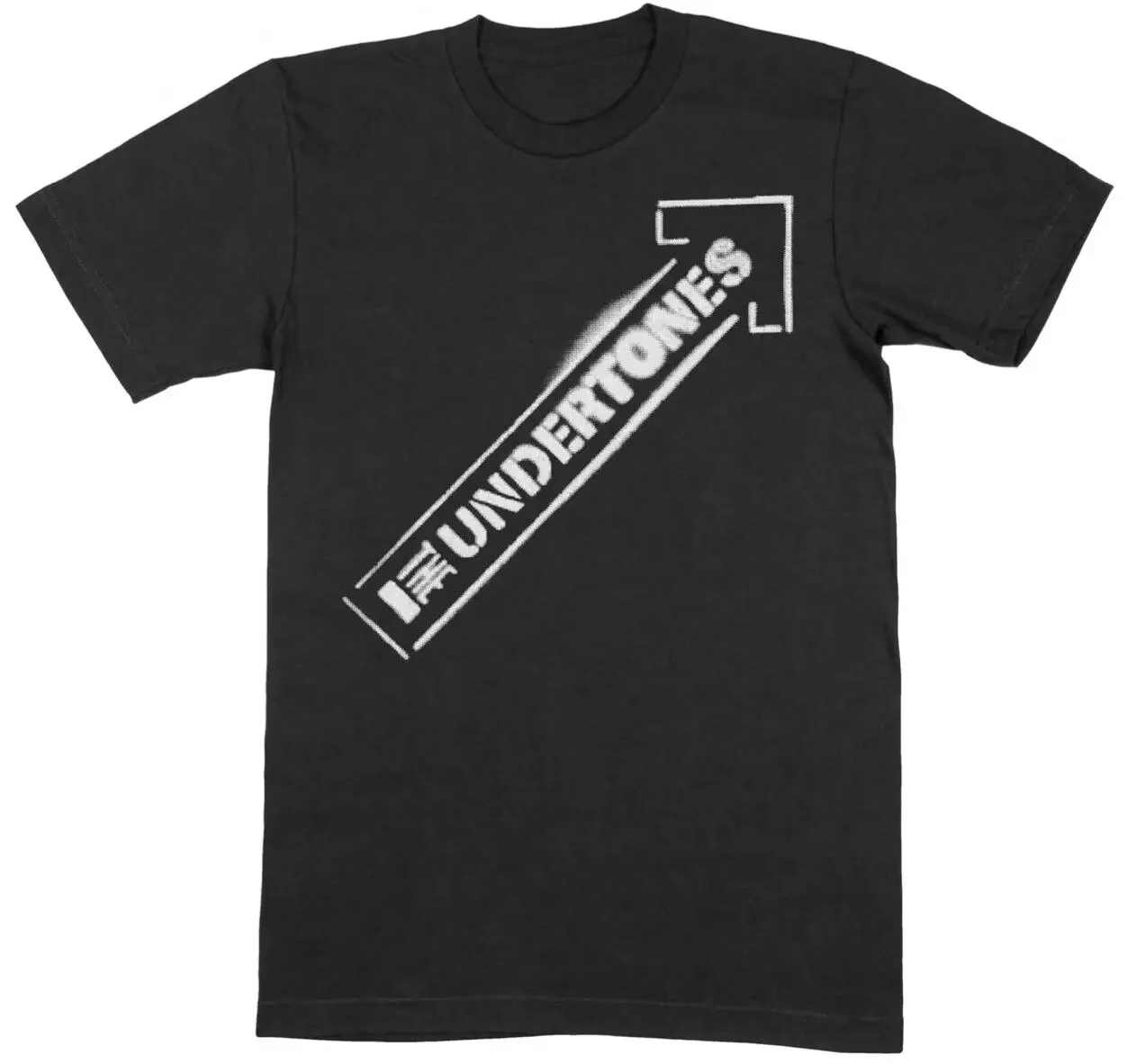 

Новинка, официальная черная футболка The Undertones Arrow Spray