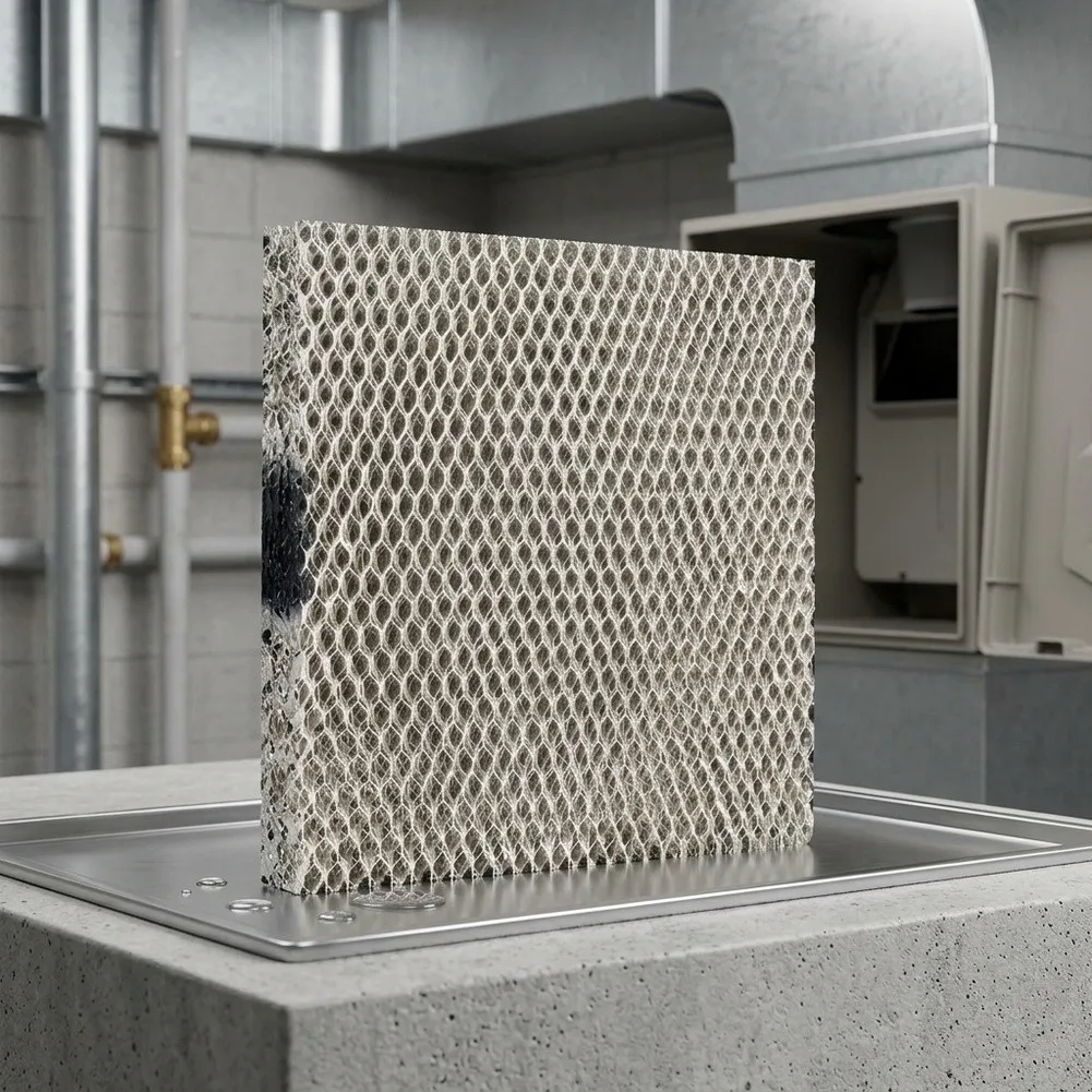HCWB3-17 Humidifier Part Aluminum Humidifier Filter Humidifier Filter Maintenance Moisture Absorption 26*4*33cm