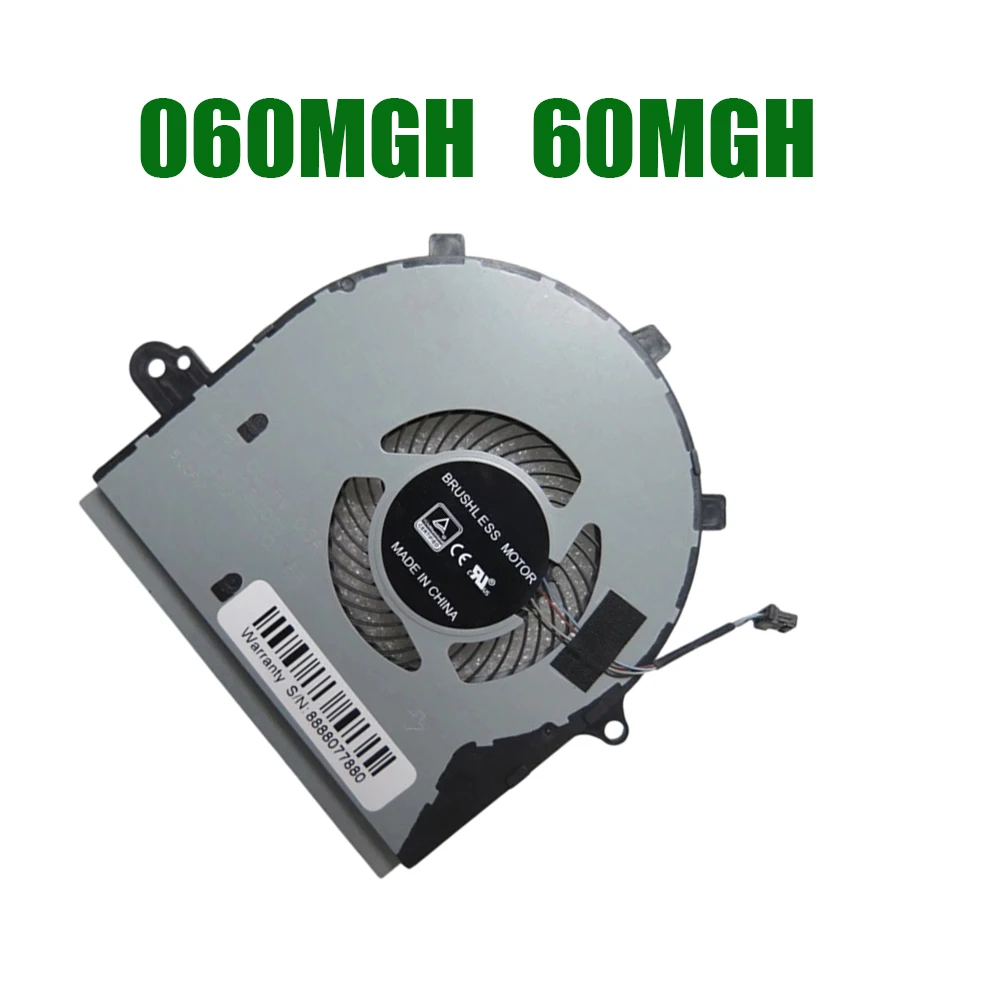 For DELL For Inspiron 7586 2-in-1 060MGH 60MGH NS85A04-18D19 NS85C05-18A12 DFS551205WQ0T FKBF DC05V 0.50A 4PIN Laptop CPU Fan