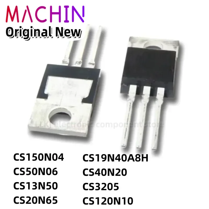 1pcs CS150N04 CS50N06 CS13N50 CS20N65 CS19N40A8H CS40N20 CS3205 CS120N10 TO-220 MOS FET