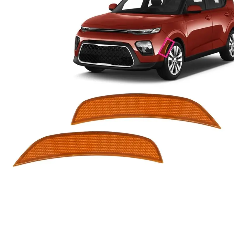 Front Bumper Side Reflector 921A1K0010 921A2K0010 For Kia Soul 2020-2023 Side Marker Light KI2550108 KI2551108