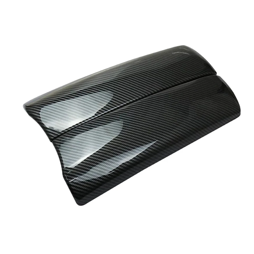 2pcs Carbon Fiber Center Console Armrest Box Cover for BMW 7 Series F01 F02 2009-2015