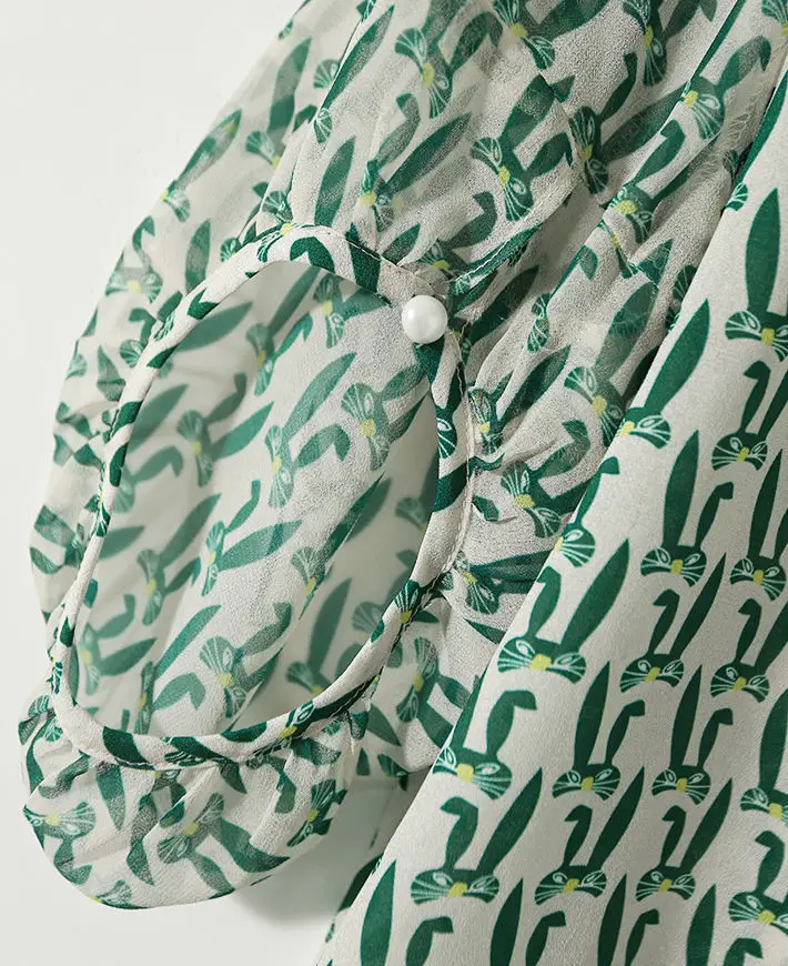 Chiffon shirt voor dames in de zomer Nieuwe stijl Losse en veelzijdige stijl slanke top