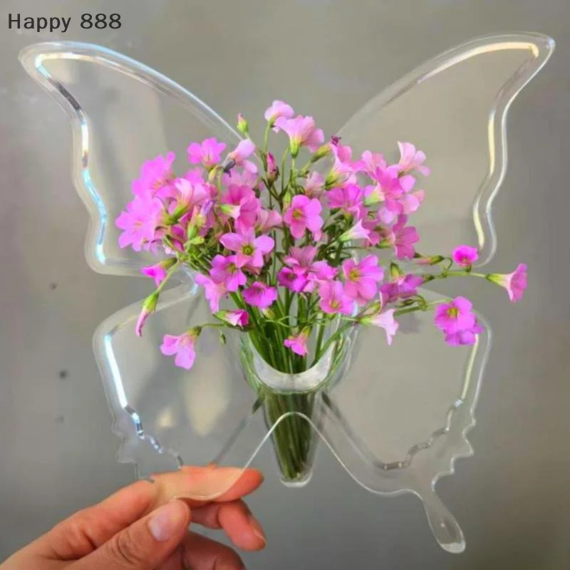 ديكور الغرفة الجمالية: مزهرية زهرية تحت عنوان الفراشة للمكتب والديكور الداخلي