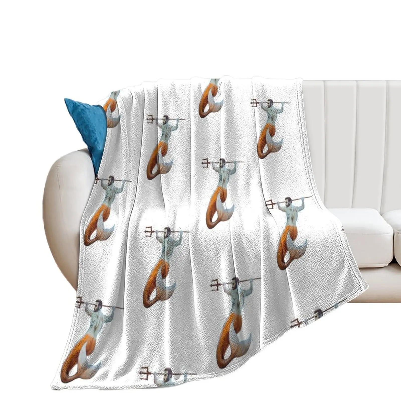 Ginger merman Throw Blanket sofa bed Fashion Sofas blankets and throws Blankets Sofas Of Decoration Blankets