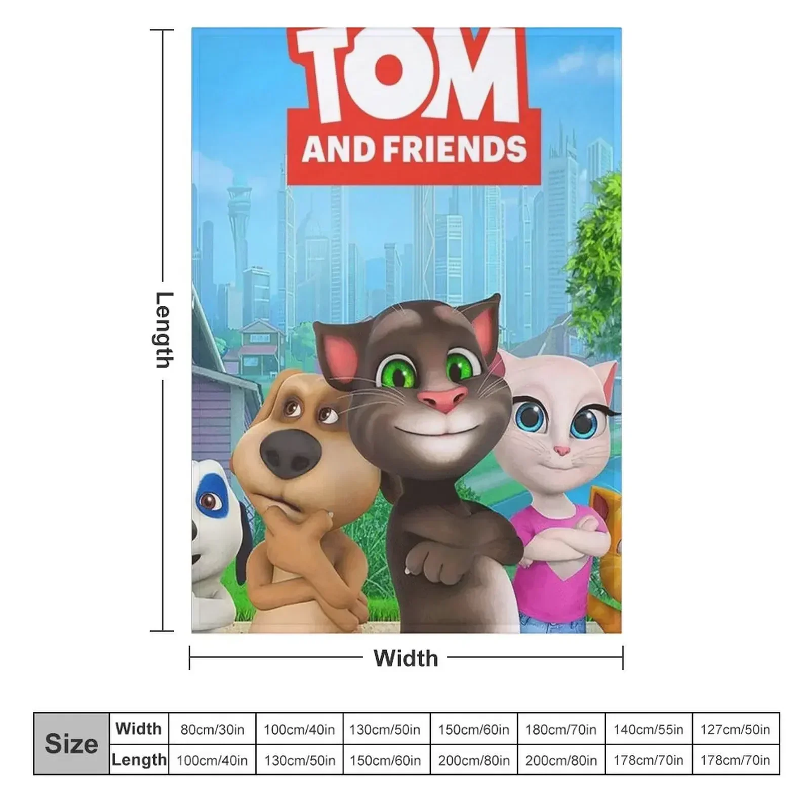 Copy of My Tom and 2 friends Talking About Throw Blanket