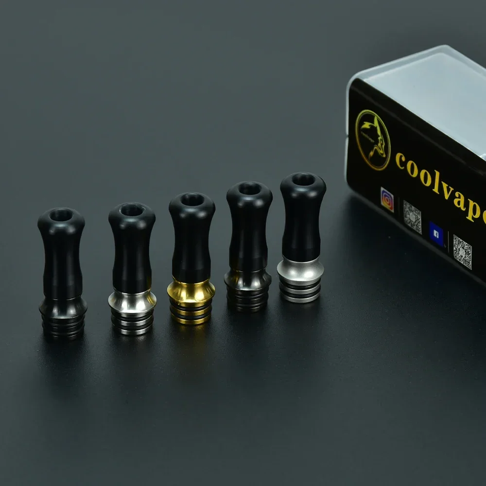 Boquilla con punta de goteo Wolfcoolvape 510 MTL para atomizador RTA RDA RDTA, tanque de vapeo, accesorios para cigarrillos electrónicos resistentes al calor