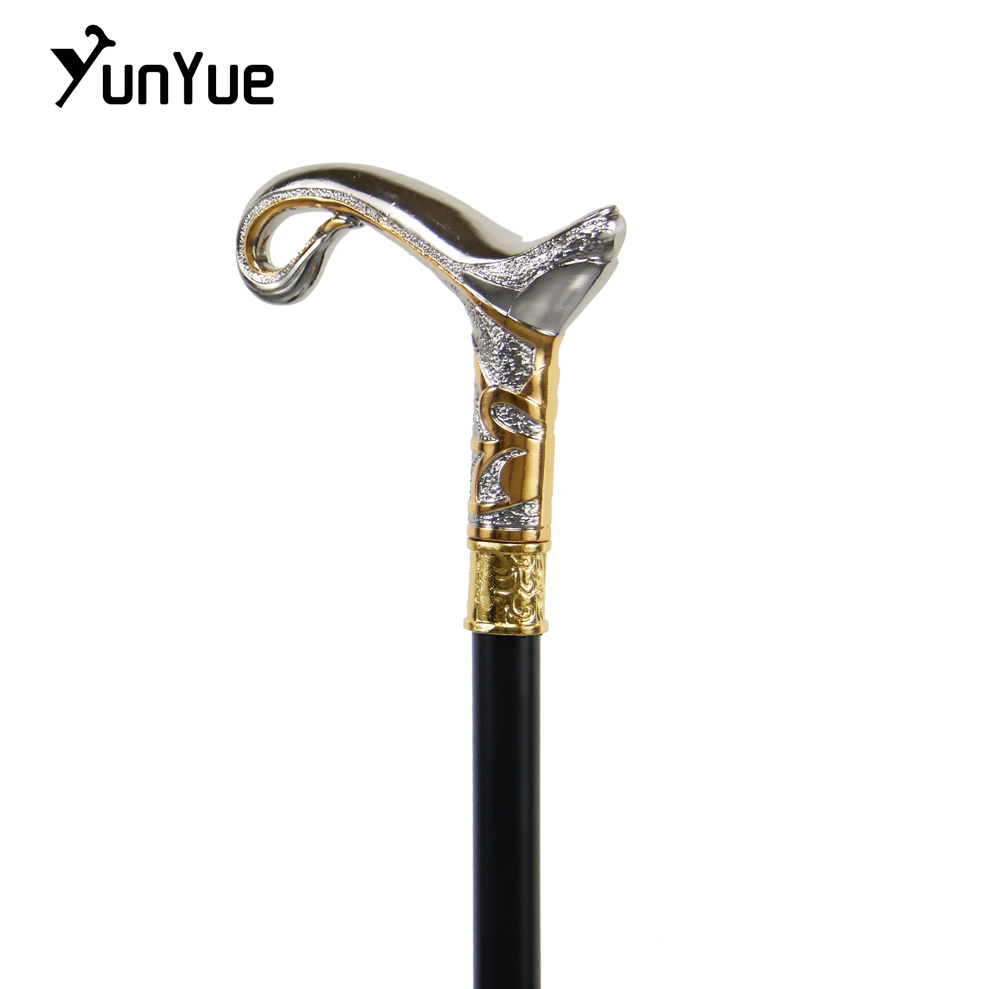 Weißgold, magische Lampe, modischer Gehstock, Kunst, dekorativer Gehstock, Gentleman, elegante Krücken, Cosplay, Film-Requisiten, Krücke 93