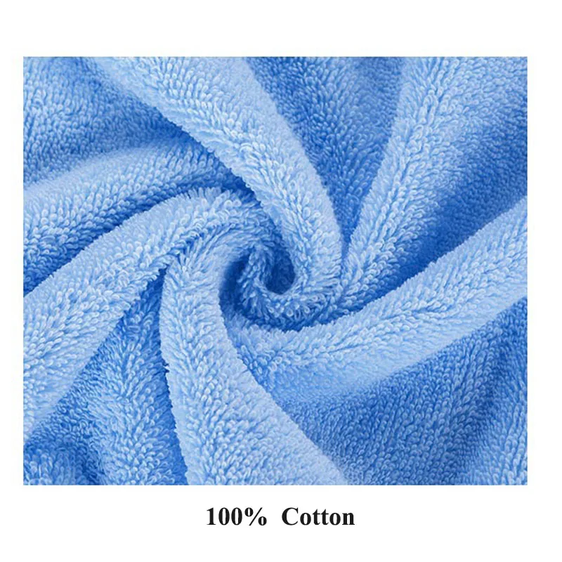 100% Cotton Children Hooded Bathrobe Cartoon Rabbit Cute Soft Warm Solid Belted Robes for Kids