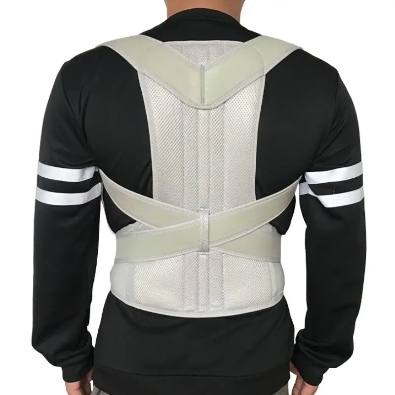 Women&Men Scoliosis Posture Corrector Back Support Brace Spine Corset Belt Shoulder Therapy Support Bad Posture Correction Belt