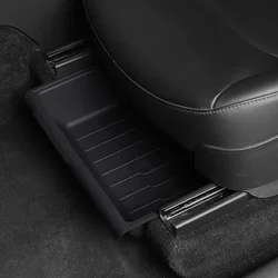 Per Tesla Model Y Under Seat Storage Box Case Car Seat Organizer supporto per cassetto sottosella del veicolo per Tesla Model Y vassoio interno