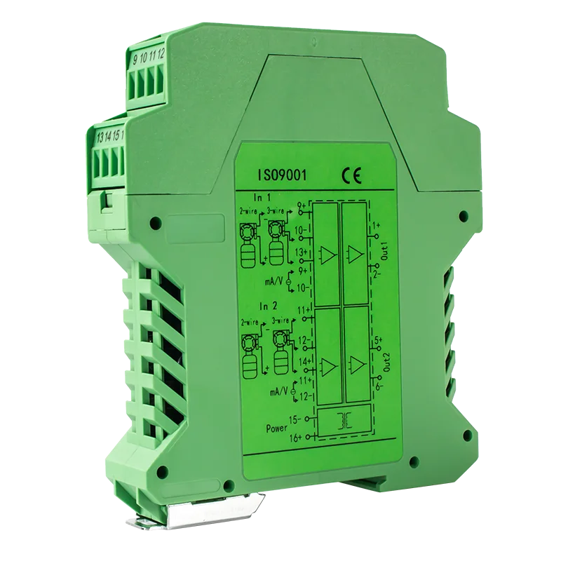 

4-20mA to 0-10V Signal Converter Isolator 4-20mA 0-10V Signal Isolator 1 In 1 Out 4 to 20mA 0 to 10V Analog Signal Isolator