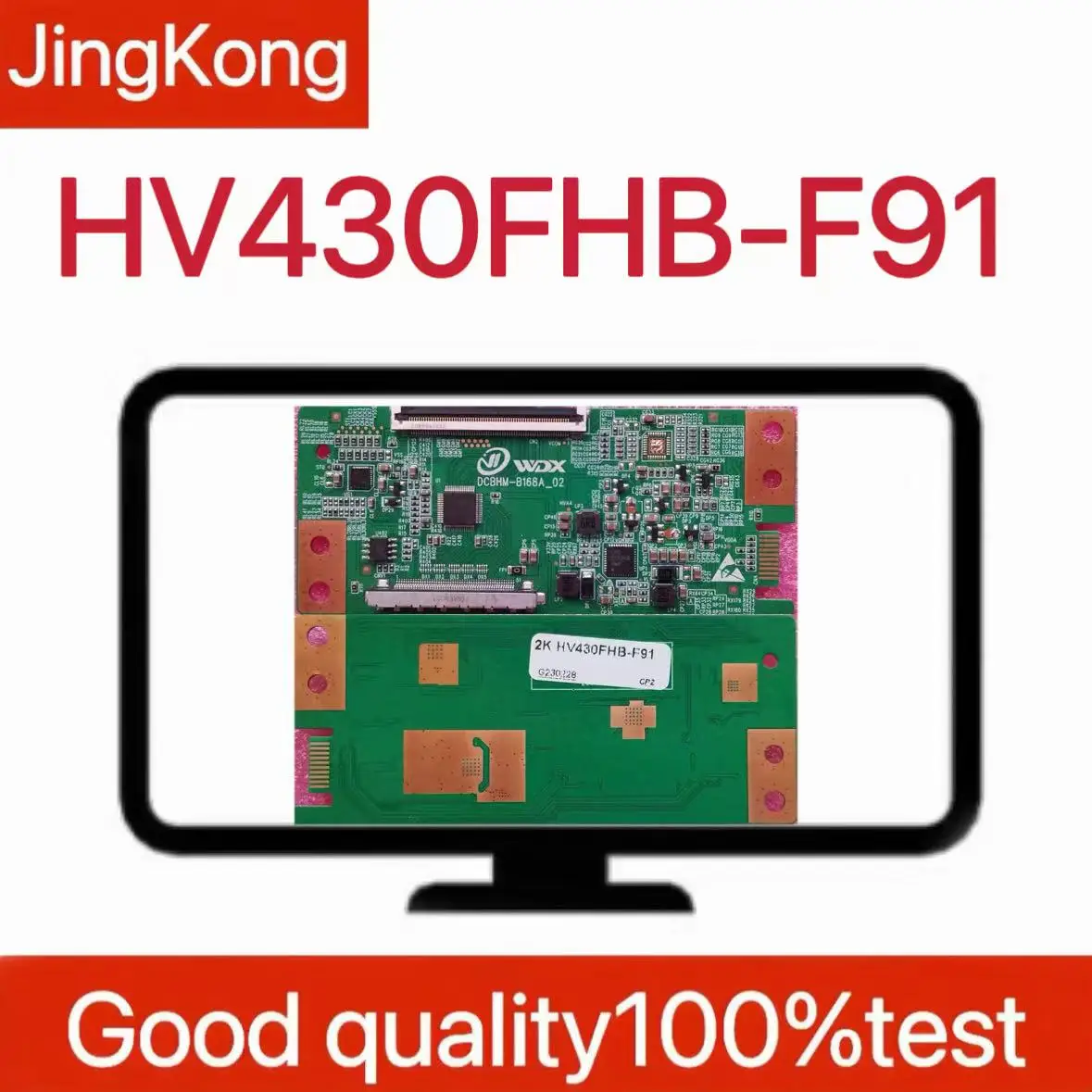HV430FHB-F91 placa lógica BOE de un solo puerto 68PIN recién actualizada