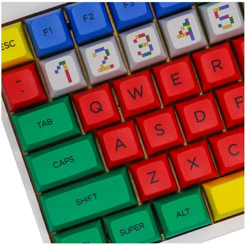 

OSA building block color scheme 182keys mechanical keyboard keycap pbt hot sublimation full set