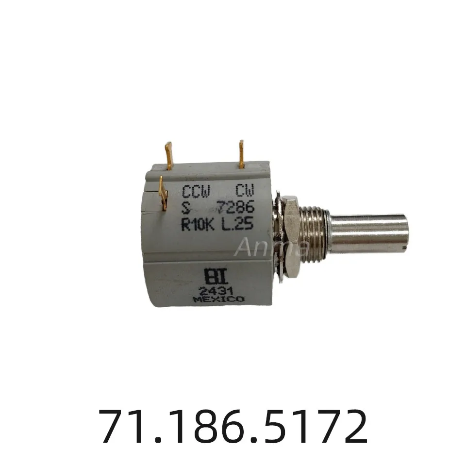 1 Piece Potentiometer 71.186.5172 for CD102 SM102 SM74 Printing Machine Heidelberg 10k Potentiometer