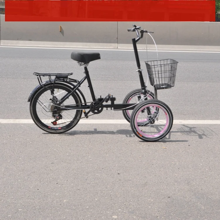 Three-wheeled bicycles to three-wheeled commuting, picking up and dropping off children, shopping for food, middle-aged