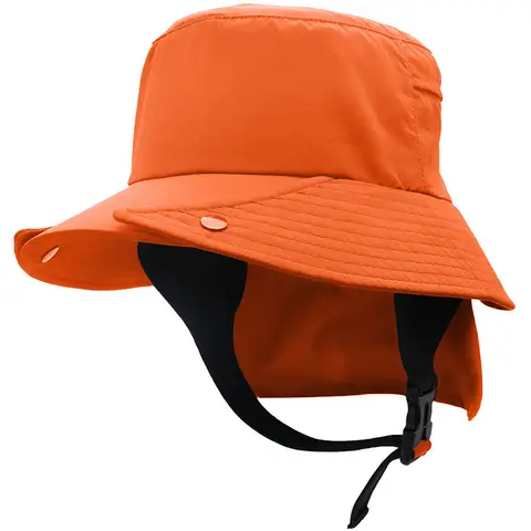 서핑 인도 서핑 Backet 모자 턱 스트랩 Kitesurf 모자 어부 수상 스포츠 태양 남성 여성 unisex 귀를 보호