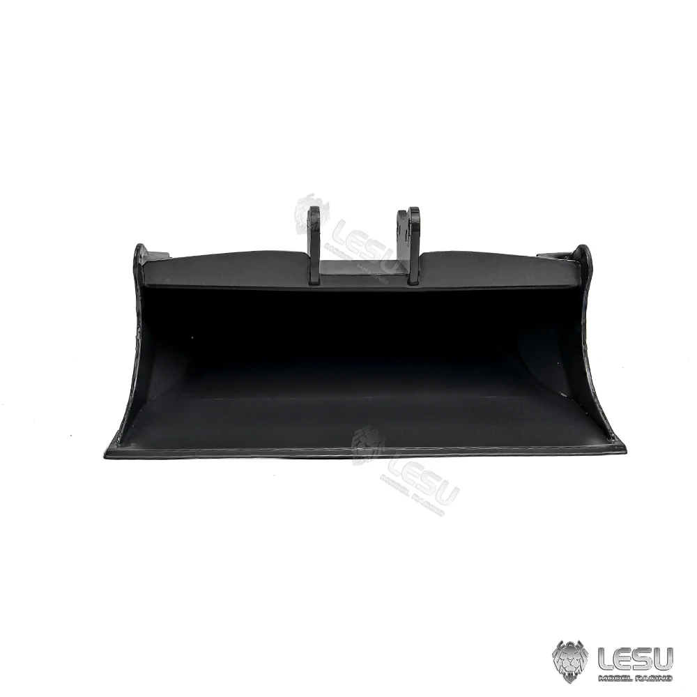 LESU 1/14 hydraulic excavator simulation model dedicated CNC production toothless wide bucket attachment AT-C0069