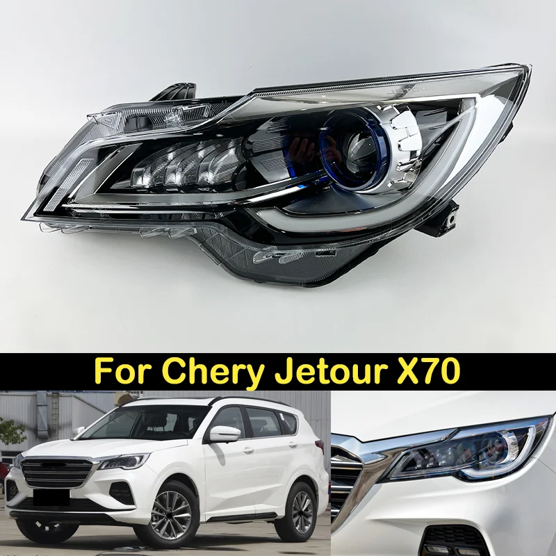 DECHO For Chery Jetour X70 Headlight Front bumper headlight headlamp Assembly head light head lamp Assy