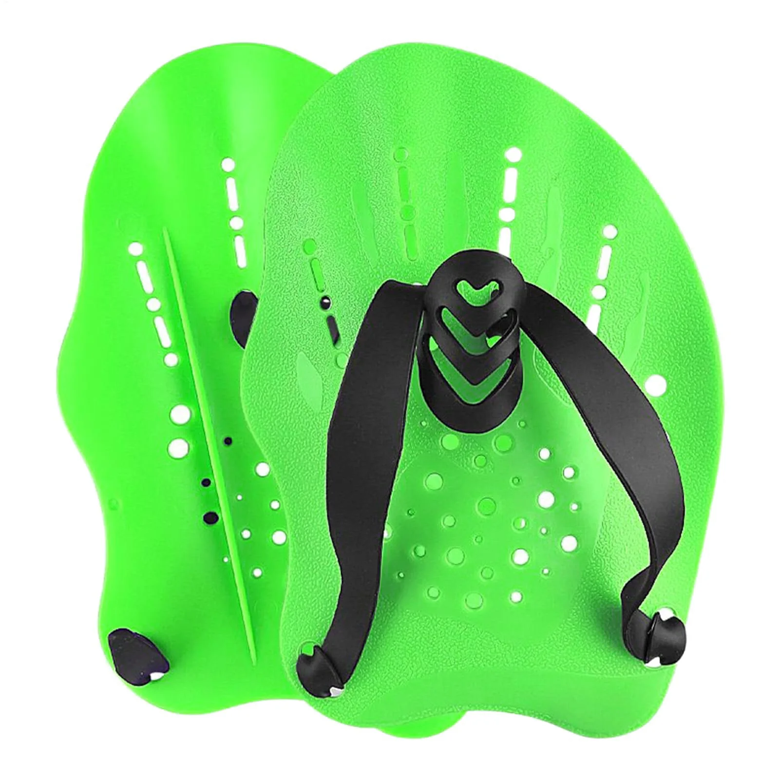 Zwempeddels voor handen Zwemtraining Handpeddels Flippers met verstelbare siliconen bandjes Dames Heren Kinderen Unisex
