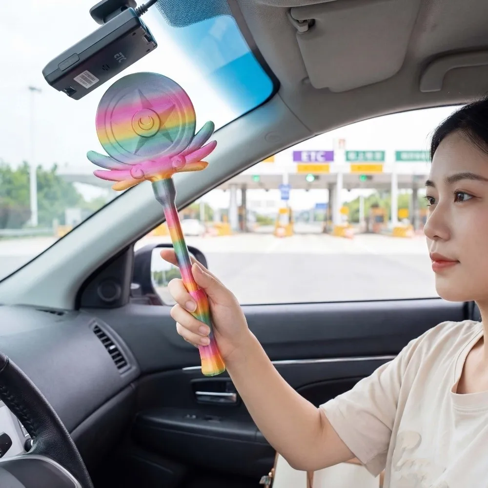 

Creative 3D Printed Wand Tap To Pay Portable Detachable Contactless Payment Sleeve Candy Color Cute Moon Magic Wand Holder