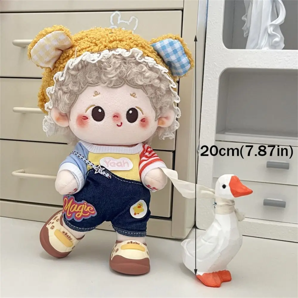 Fashion Cute Bunny Cotton Doll Clothes Cos Gift DIY Doll Princess Dress Handmade Doll Cap Headdress