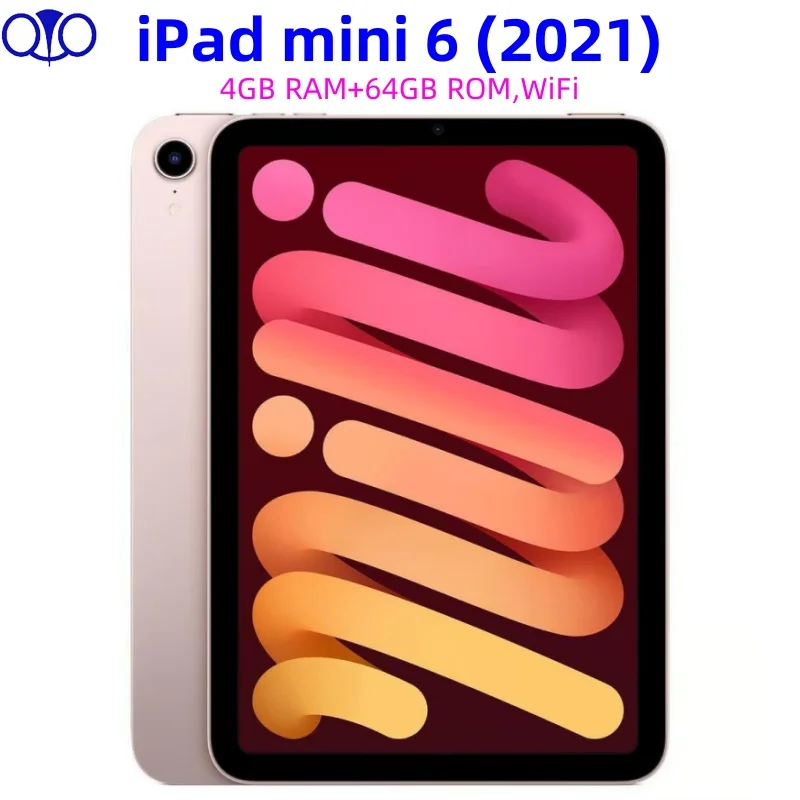 

Original iPad mini6 2021 Unlocked Apple iPad WiFi 64GB A15 Bionic iOS 97% New Tablet