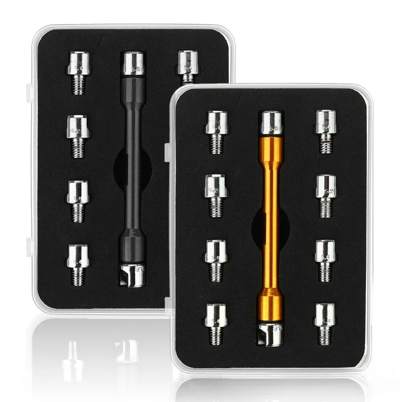 

Набор ключей для спиц мотоцикла с ЧПУ, 5.0-6.8 мм, длина 93 мм/3.7 дюйма, для большинства мотоциклов, хит продаж