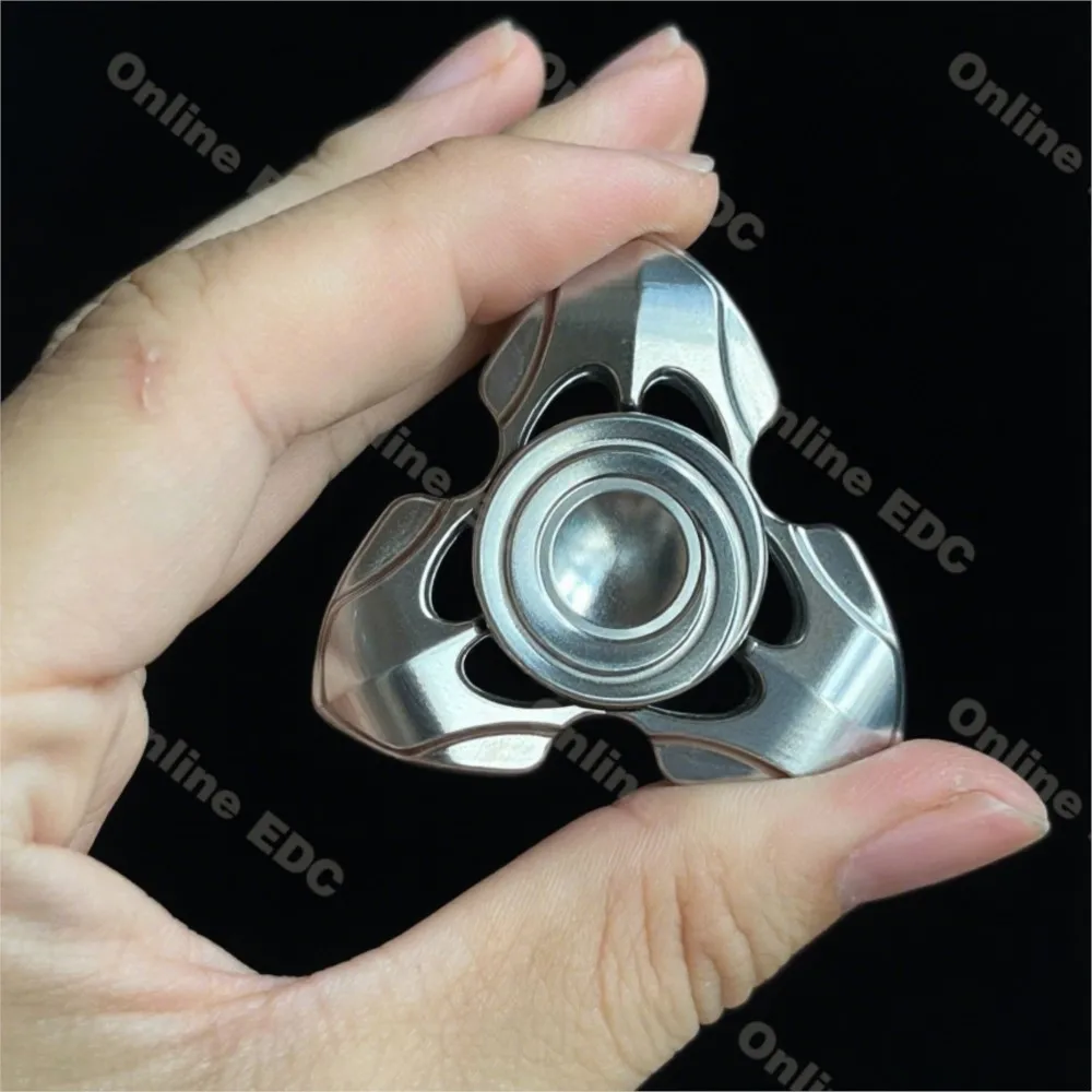 Giocattoli EDC usati STABLE EDC in acciaio inossidabile Fidget Spinner Giocattolo antistress Giocattoli Fidget per adulti