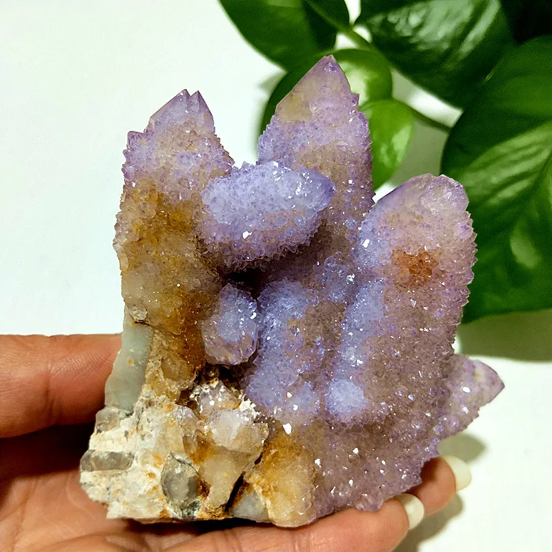 Natural Stone Amethyst Spirit Quartz Crystal Mineral Specimen Chakra Meditation Spiritual Reiki Room Decoration