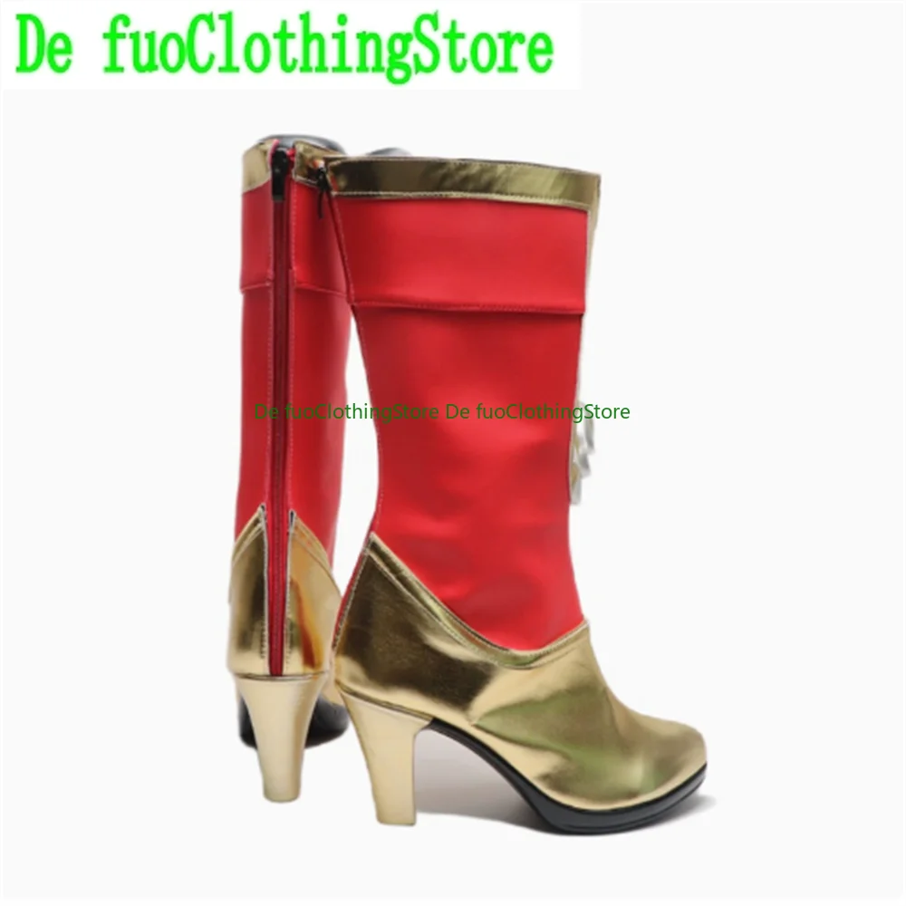 

Tina Branford Terra Branford FF6 Final Fantasy Обувь для косплея Сапоги GameAnime Game Обувь и ботинки для ролевых игр Хэллоуин Вечеринка