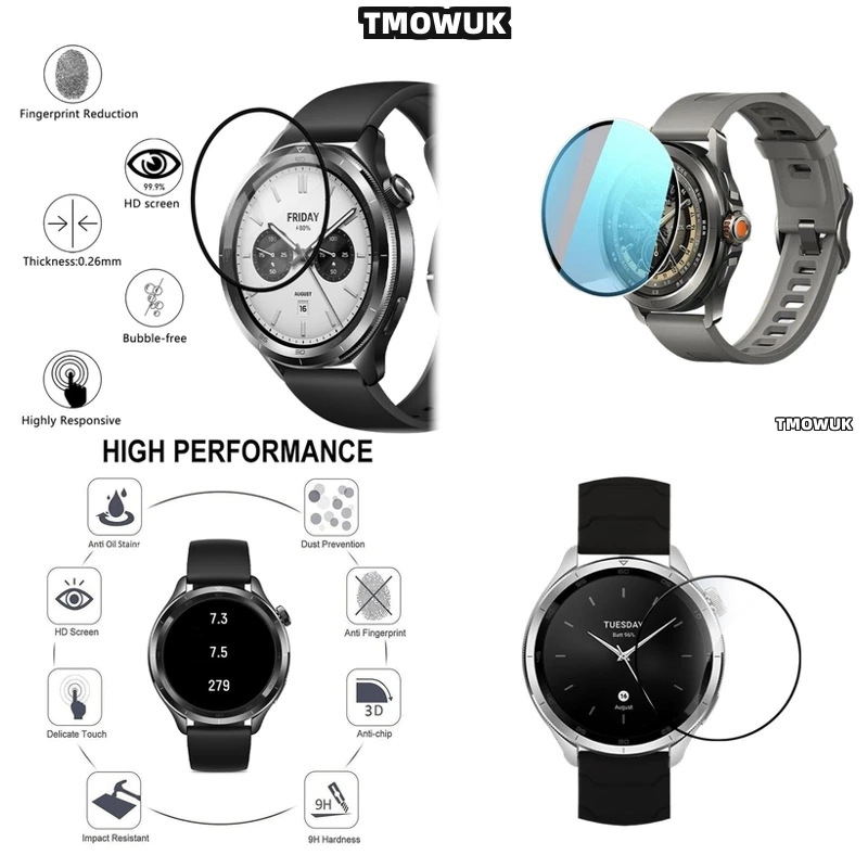 

For Xiaomi Watch S4 41mm Innovative HD Soft Film Anti-scratch For Curved Screen Display